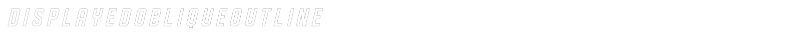 Displayed font preview